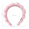 Sponge Co Spa Makeup Bubble Terry Cloth Headband Puffy Retro Hair Bands Soft Hairband Headwear