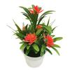 Flower Fake Outdoor False Plants Flowers Artificial Garden Home Decor Pot With