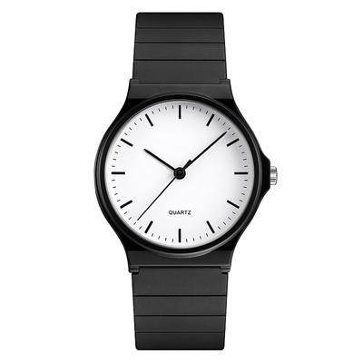 Watch Silicone Analog Display Cute Simple Stylish Rubber Watch Quartz Clock for Commuting To Work or School Girls Boys Men Women Fashion Accessories