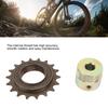 18T Bicycle Freewheel Steel Threaded Bike Freewheel Single Speed Freewheel  for Single Speed Bikes