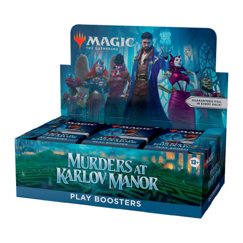Magic: The Gathering Karlov Mansion Murder Case Play Booster English MTG Trading Card Wizards of the Coast MKM D30250003