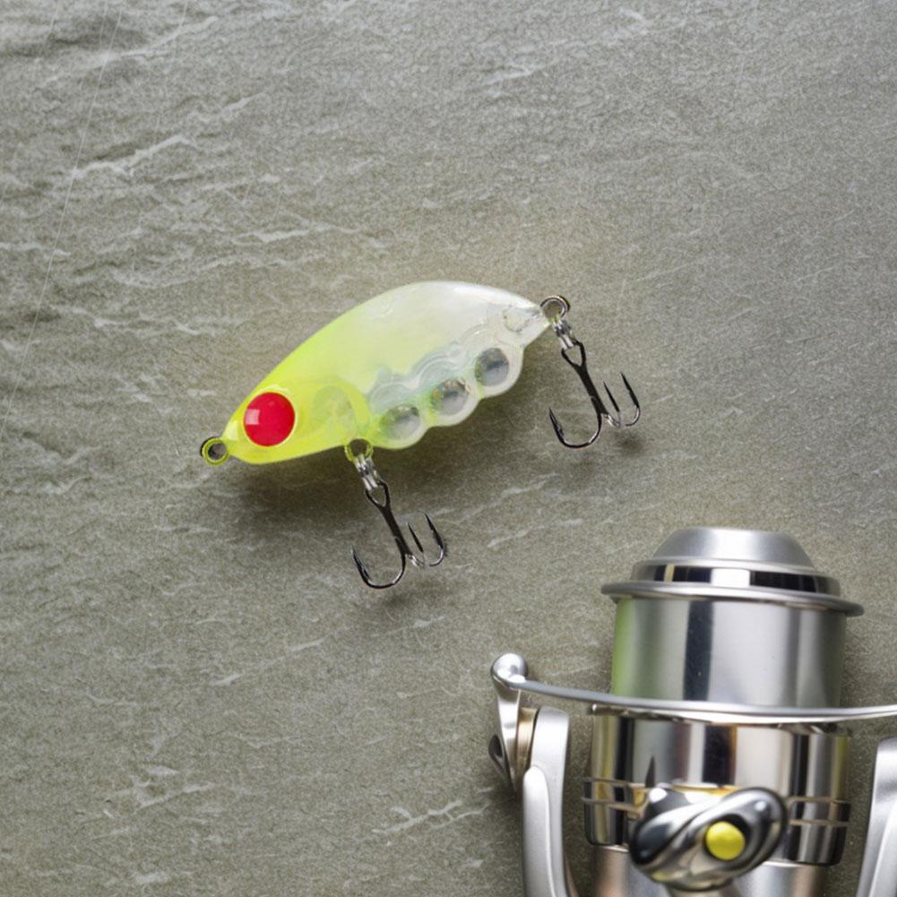 3.9g/35mm Sinking Minnow Lure with Fixed Steel Ball Fishing Lure Artificial Bait for Perch Trout Bass