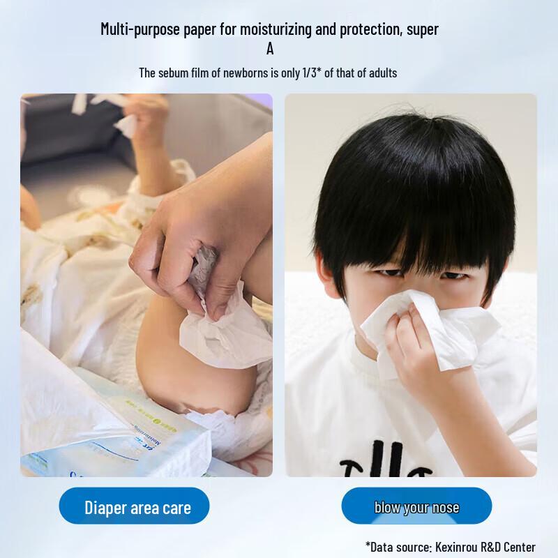 COROU V9 Moisturizing Cloud Soft Facial Tissues