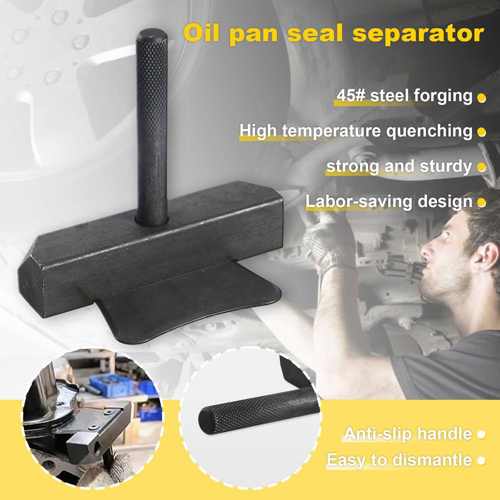 motorcycle oil tray Engine oil drain pan Separator Tool engine parts Sealant Remover Cutter Sturdy Engine oil tray Seal Cutter