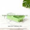 Silicone Ice Cube Tray with Lid: 4-Grid Frozen Soup & Food Storage Box