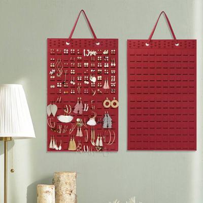 Save Space Hanging Design Practical Handmade Retro Foldable Jewelry Storage Pouch Jewelry Storage Bag