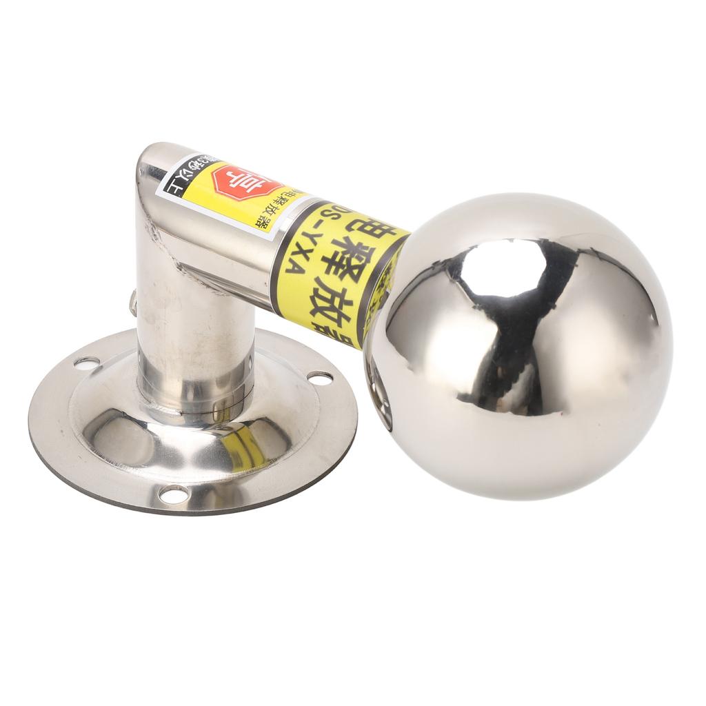 Body Electrostatic Discharge Ball Quick Response Wall Mount Touch Human Body Static Remover L Shape