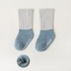 Autumn and Winter Coral Fleece Thickened Baby Socks  Anti-slip Dispensing  Baby Anti-slip Floor Socks Newborn Mid-calf Socks
