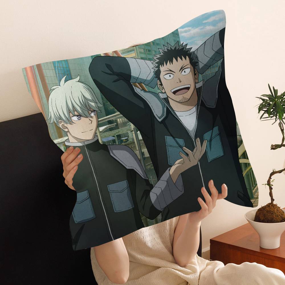 Animation K-Kaiju No.8 Lucky Dragon Pillow Cover Sofa Cushion Cover Home Room Decoration Children Gift