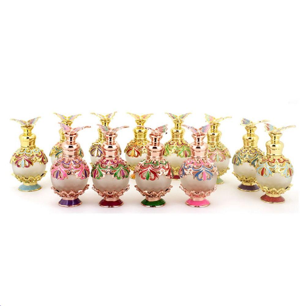 Women Empty Cosmetics Container Oils Dropper Bottle Essential Oil Bottle Butterfly Perfume Bottle