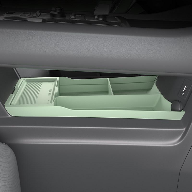For BAIC BJ40 2026 Center Console Lower Storage Box Organizer Dustproof Waterproof Non Slip Interior Trim