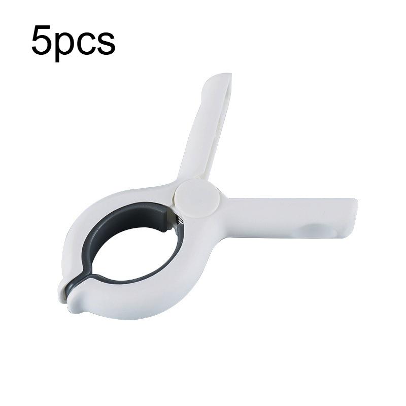 5pcs Beach Towel Clips, Heavy-Duty Plastic Clothes Pins, Quilt Drying Clips, Windproof Clothes Clips, Keep Your Towel, Clothes