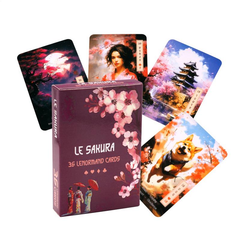 Tarot Cards Beginner-Friendly Portable Deck Oracle Broad Divination Guide For Reading Game Full-English Version For Travel