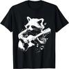 Gitarist Grappige Gitaarspeler Wasbeer T-shirt