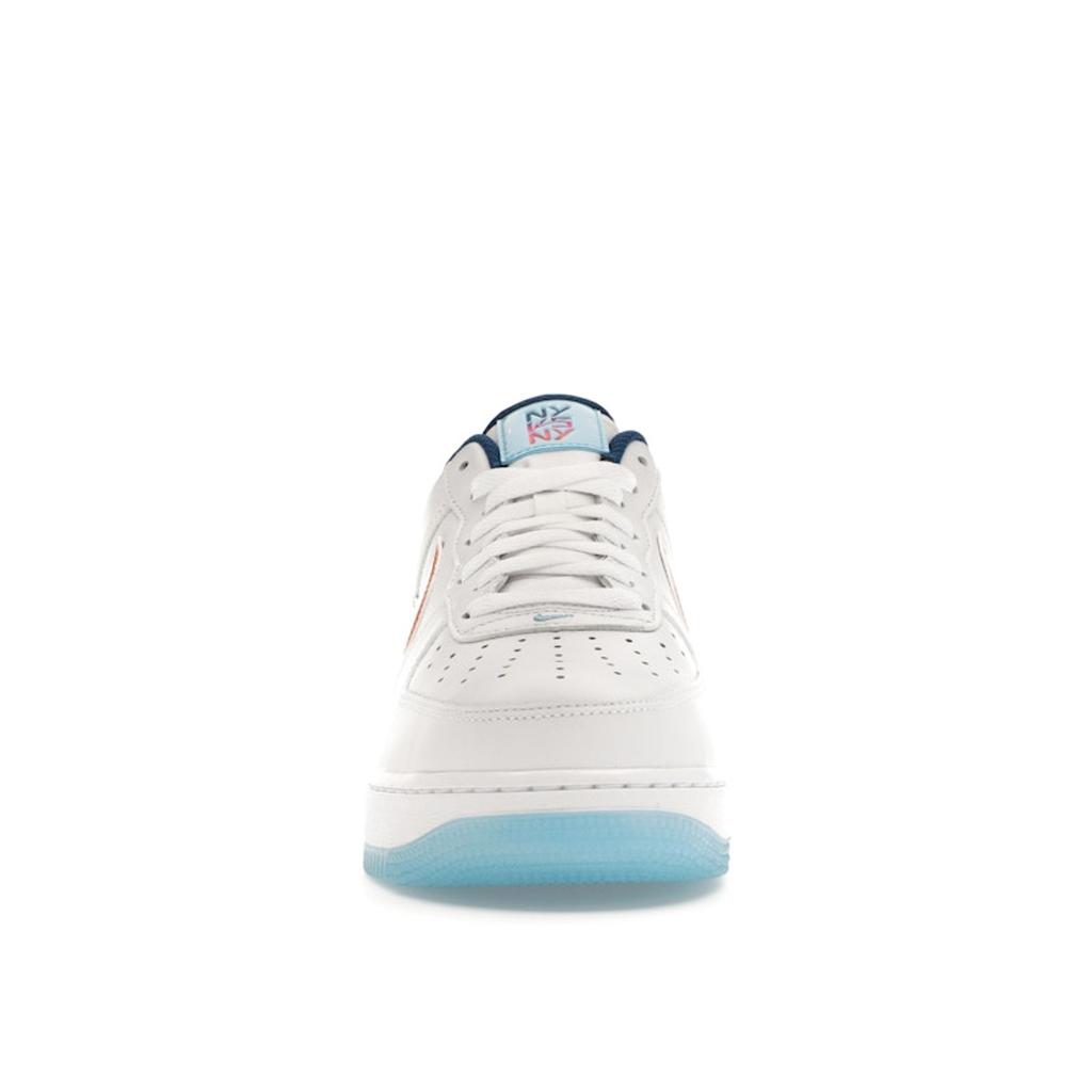 Nike Air Force 1 Low NY vs. NY 2024 Men Sneakers White Court-Blue Hyper-Pink HF4833-100