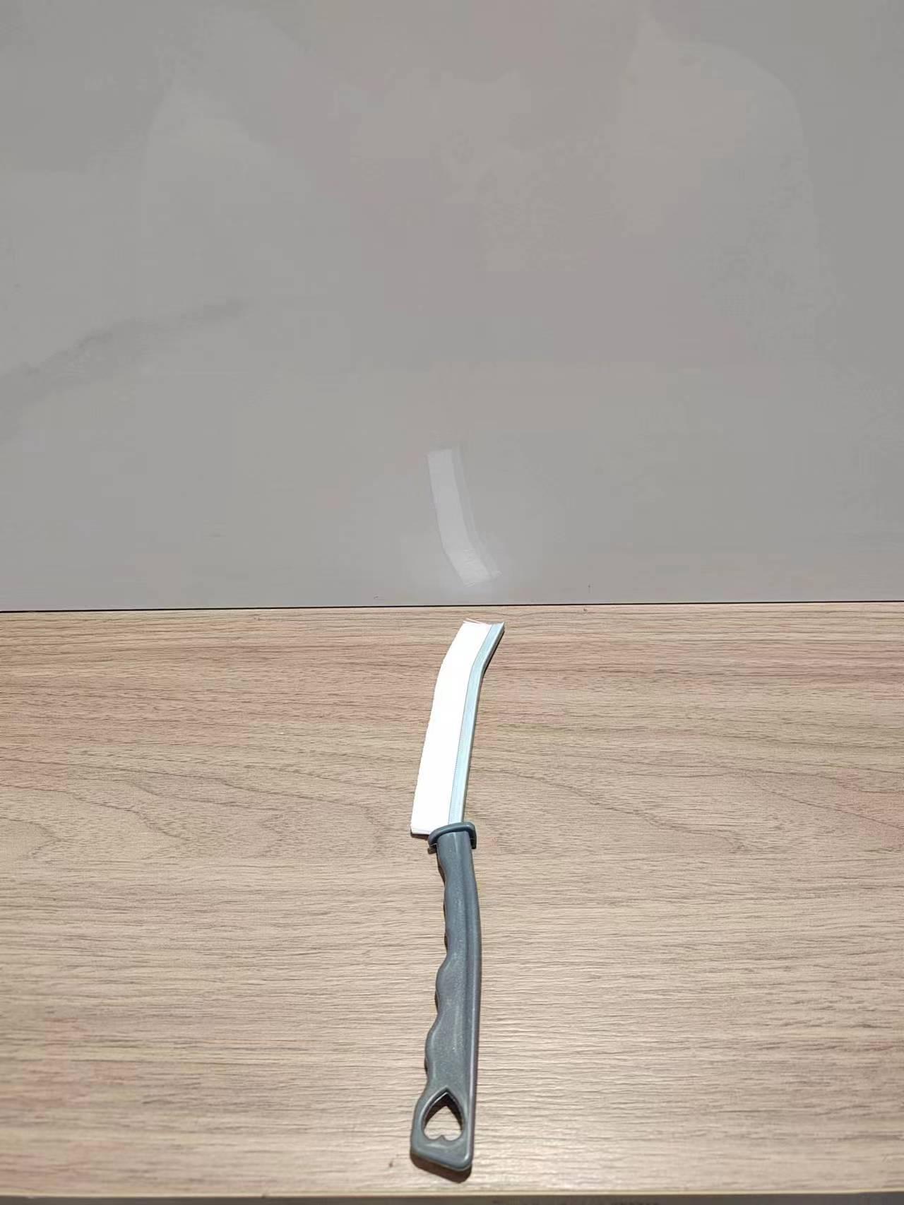 

Multifunctional Hard Bristle Crevice Brush for Bathroom, Kitchen & Windows