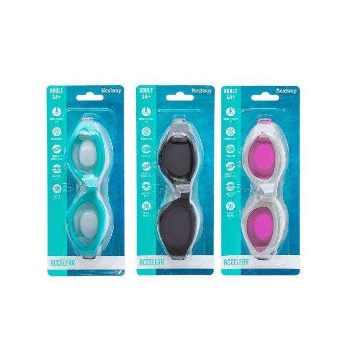 Yüzme Gözlüğü - Bestway - Model 21066 - Silikon - Buğu Önleyici - UV Korumalı