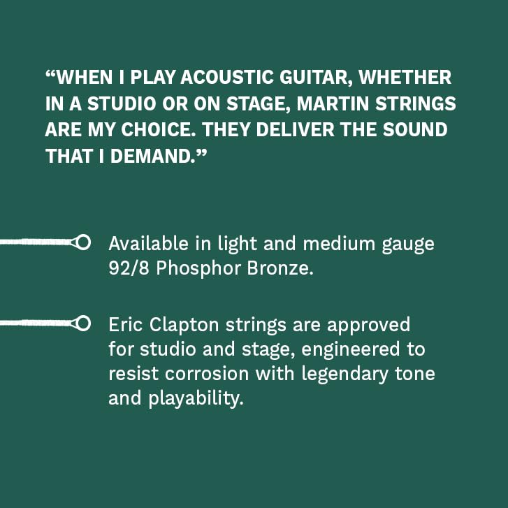 Martin MEC12LTD20 Choice 20th Anniversary Strings Light Gauge Clapton's