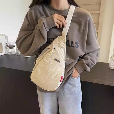 Breast Bag, Mobile Phone Bag, Messenger Bag, Fashion Brand Cycling Bag, Sports Style, Fashion Versatile And Lightweight Small Backpack