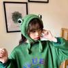 Warm Knitted  Frog Hat Knitted Warm Hat Cap Gift Idea Women  Beanie Hat  Costume Accessory