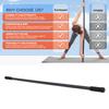 Yoga Stick, 60-inch Adjustable Stretching Stick for Mobility, Flexibility, and Balance, Heavy-Duty Steel Versatile Exercise Stick with 4 Steel Rods an