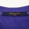 Louis Vuitton 22AW RM222Q NPG HKY46W Blue Monogram Gradient Gradient T-shirt Tops XS blueUsed