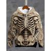 Herren Halloween Dunkler Stil Pullover Hoodie 3D Druck Herbst Winter