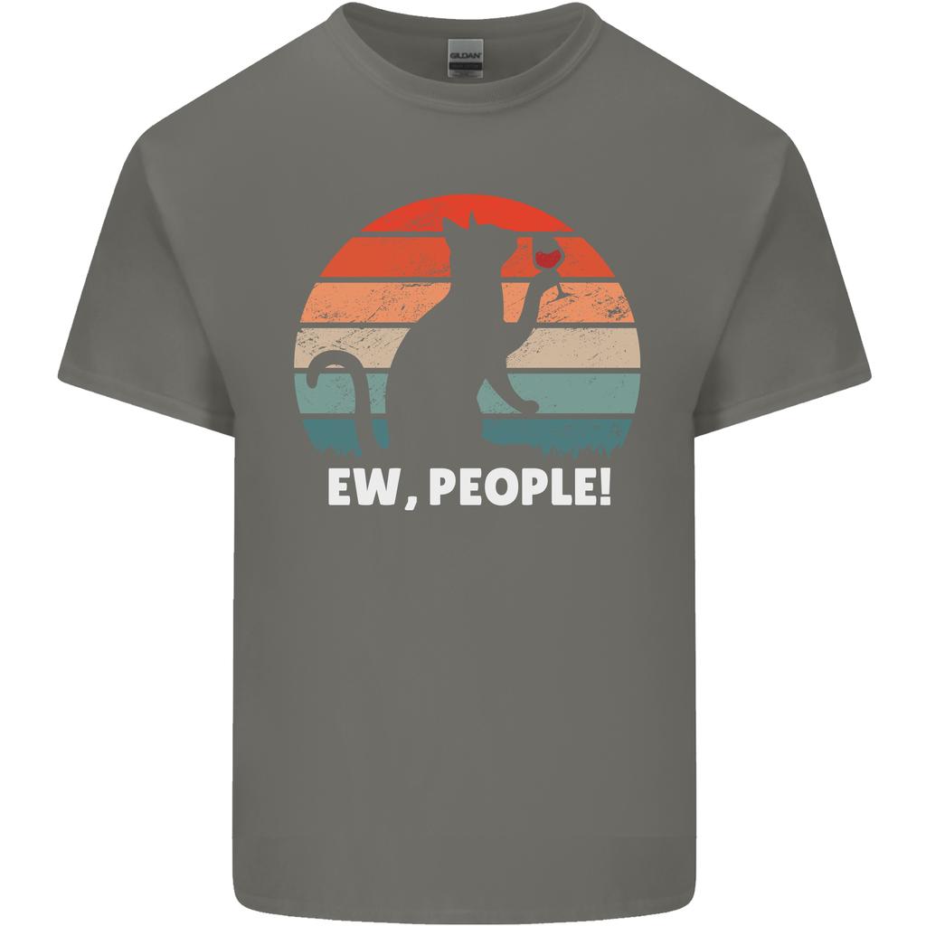Alcohol Drinking Cat Ew People Unisexs Light Cotton TShirt