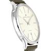 Hamilton Jazzmaster Thinline Auto Watch, White Dial, Stainless Steel, Sapphire Crystal, Automatic, 5 ATM Water Resistance, 40mm, Swiss Made, H38525811
