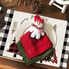 4/6 Pcs Merry Christmas Placemats 18 X 12 In Indoor Kitchen Dining Table Decorations Xmas Tree Placemats Dining Table Mats