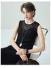 Mulberry Silk & Linen 26 Summer Sleeveless Knitted Long Dress