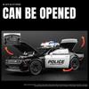 1:22 Dodge Challenger SRT Hellcat American Police Vehicle Enthusiasts Alloy Metal Diecast Model Car Sound Light Gift For Friend