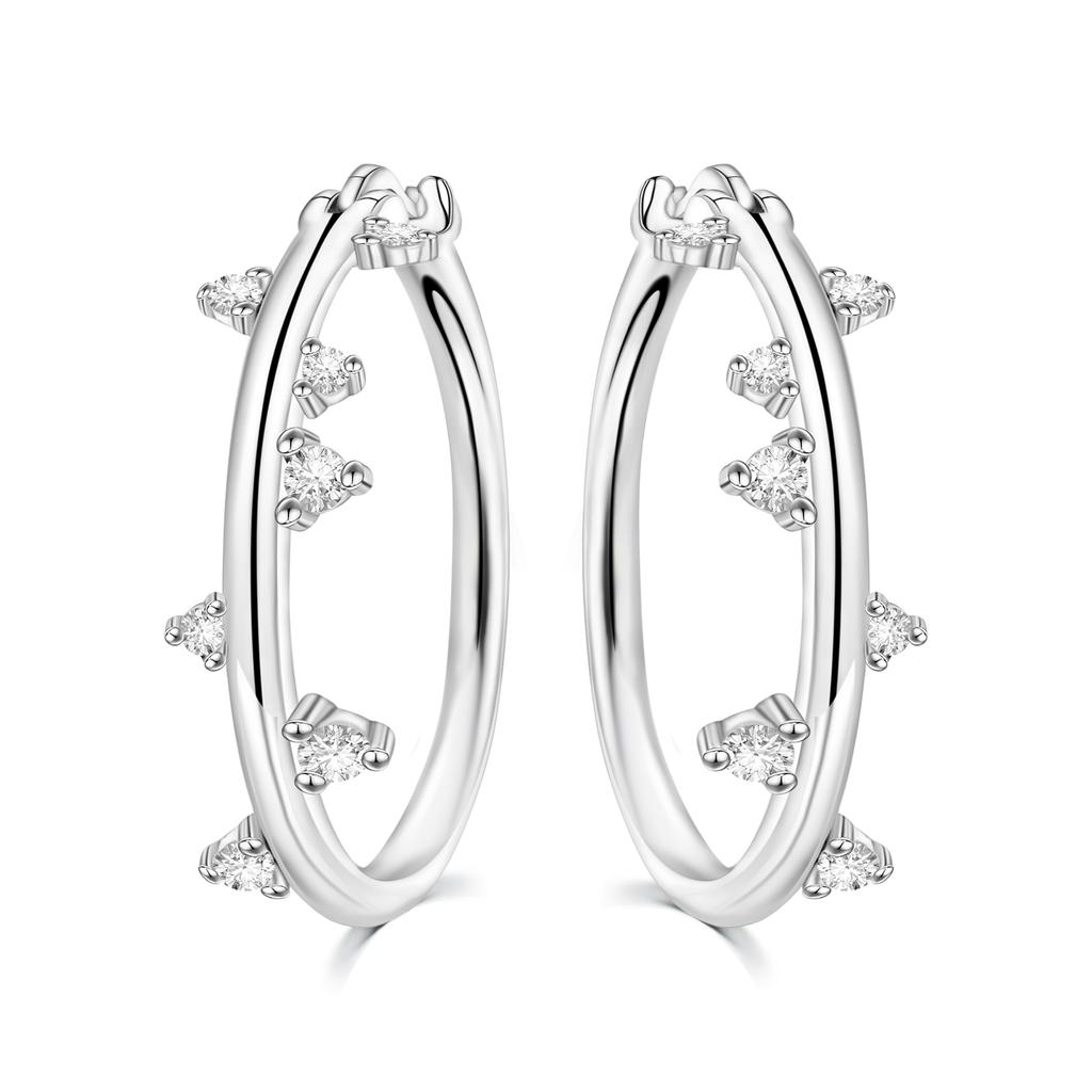 Orstarry S925 Silver Earring Versatile and Unique Earring Jewelry For Women Birthday Gifts
