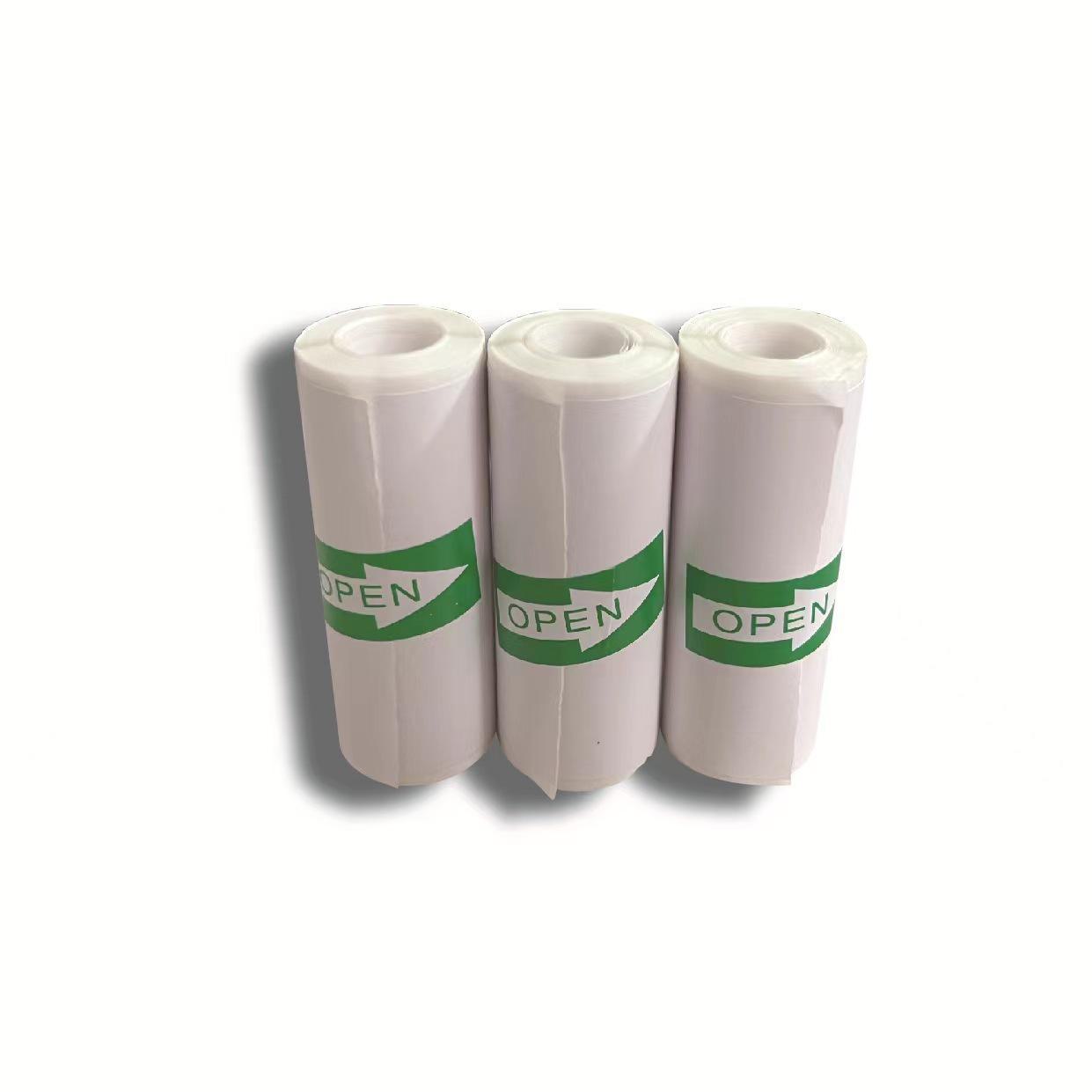 

Miaomiaoji BPA-Free цветная термобумага 57x25 мм - портативная печатная бумага с тремя уровнями защиты 57*25 three-proof adhesive tape 1 roll белый