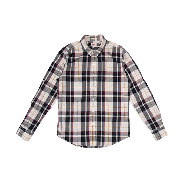 Levis Plaid Long Sleeve Shirt Men shirts Multi-color 35616-0014