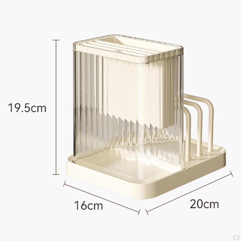 3 in 1 Cutting Boards Knife Organizer Pot Lids Block and Utensil Holder for Chopping