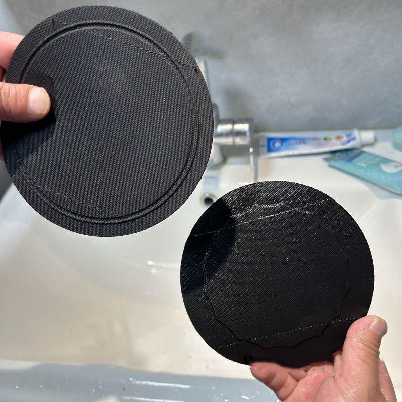 Black Rubber Painless Scrub Bath Round Bath Supplies Household Bath Strong Rub Back Ash Rub Mud Exfoliating Brush