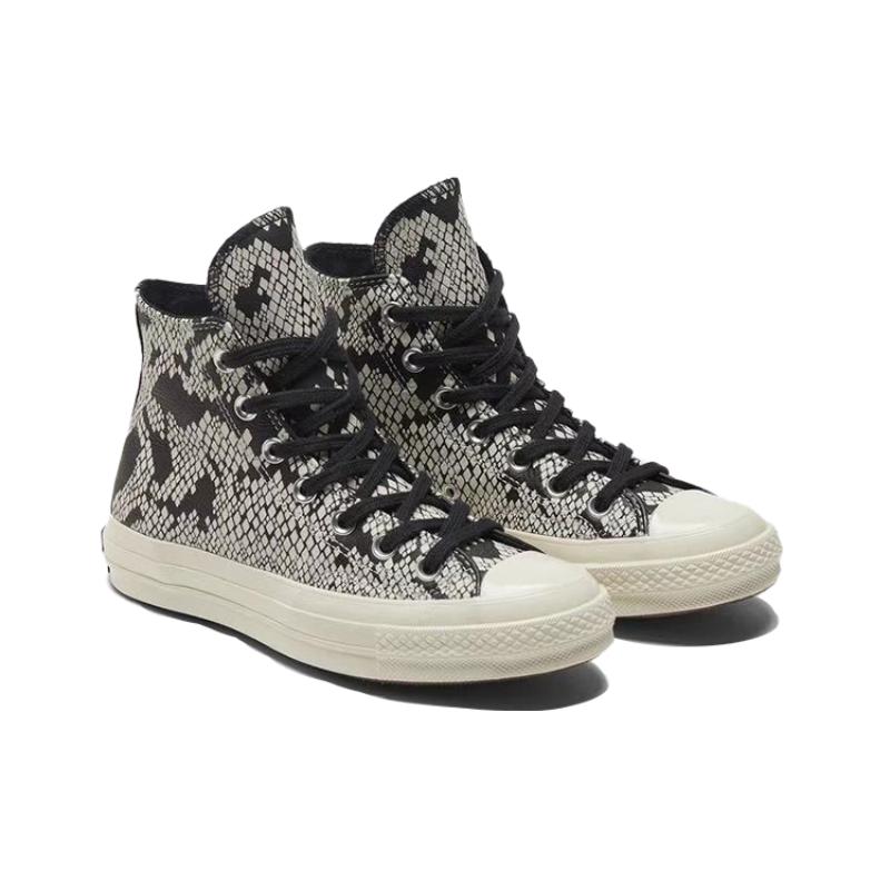 Converse Chuck Taylor All Star 1970s Comfortable and Lightweight High Top Espadrilles Women's White & Black