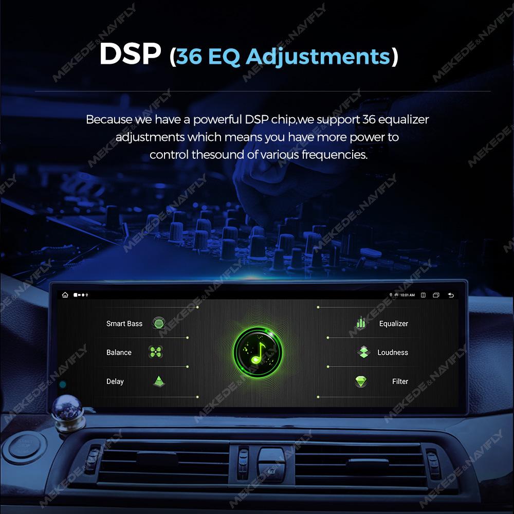 Compatible with BMW 5 Series (E60, E61, E63, E64) 15" Android Display