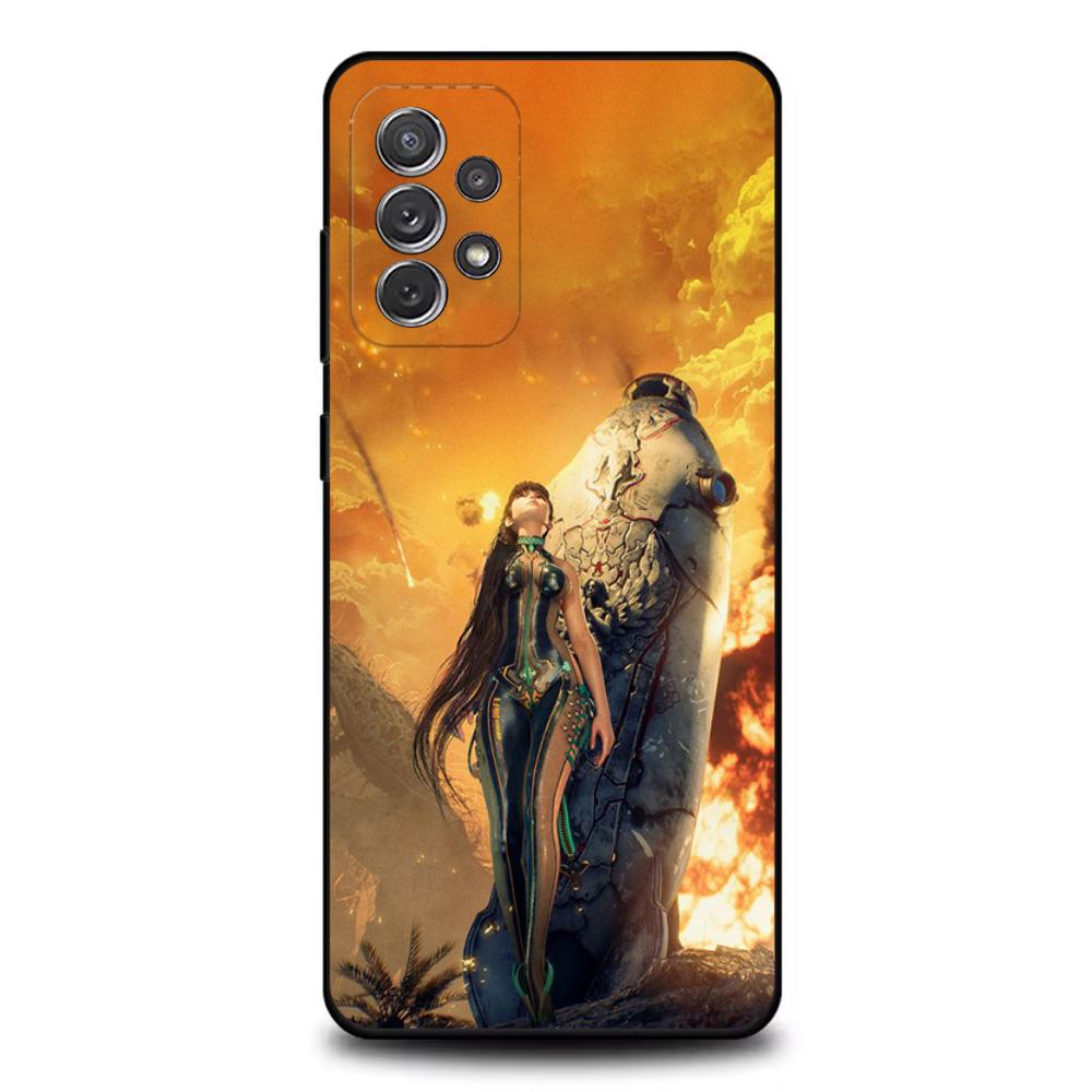 S-Stellar B-Blade E-Eve Phone Case For Samsung S25,S24,S21,S22,S23,S30,Ultra,S20,Plus,Fe,Lite,Note,10,9,5G Black Cover