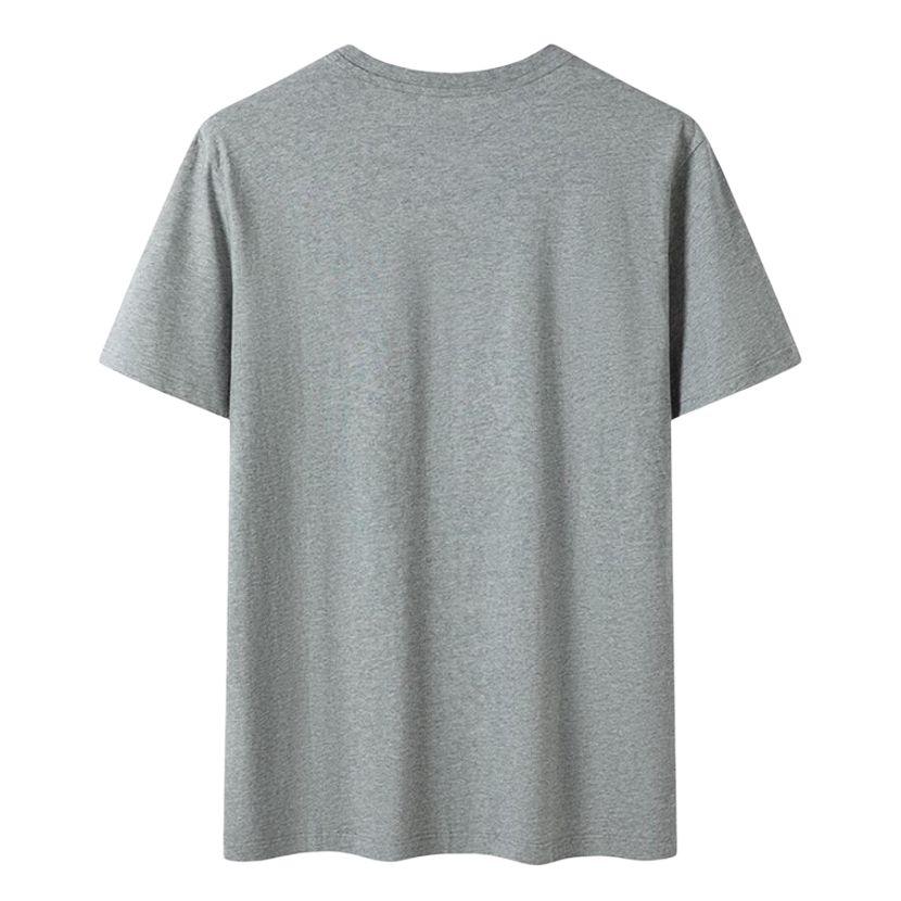 Timberland SS25 Soft Comfortable Breathable Outdoor Casual Crew Neck Short Sleeve T-Shirt Men T-Shirts Gray A6DKU-052