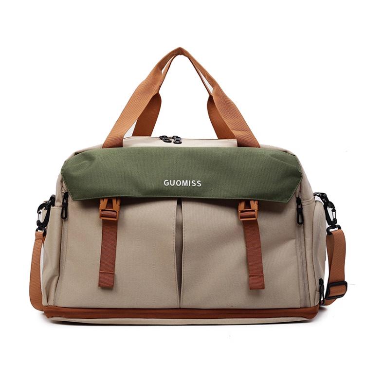 Women's and Men's Fashion Lightweight Large-Capacity Handbag & Crossbody Fitness Travel Bag