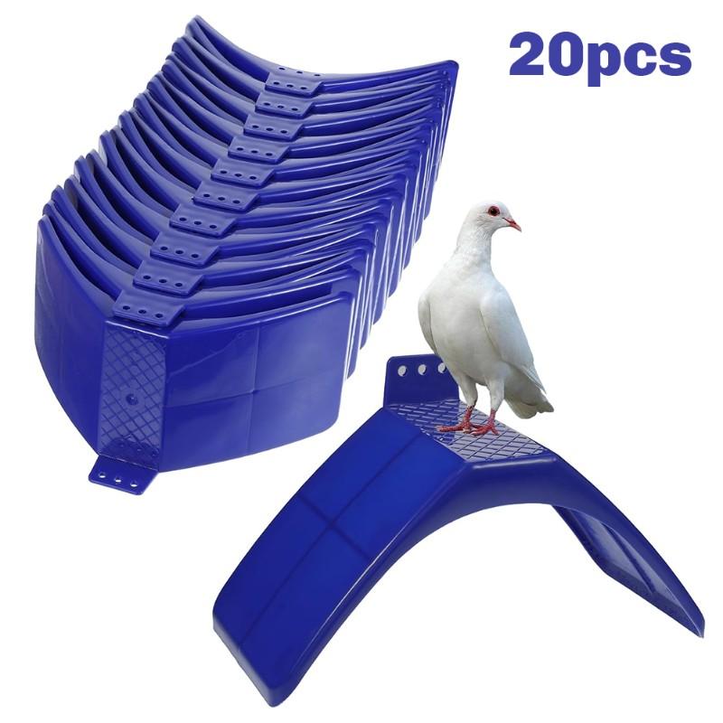 

Dove Rest Stand 20 Pcs Lightweight Plastic Bird Perches Roost Holders, Doves Dwelling Frames Birdcage Accessories