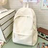 School Bag, School Bag, Female Ins Style, Simple and Light Campus, Korean Version of Versatile Mori Series Chugao Backpack