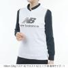 New Balance Golf Crew Neck Knit Vest Logo 0 (Stretch, Jacquard) / Women's / 012-4273501 030_White [S]