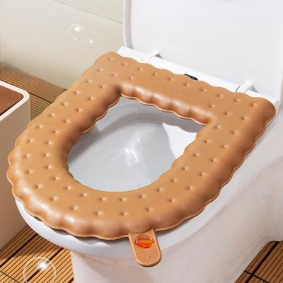 Siège de toilette domestique EVA seau anneau quatre saisons pâte universelle aromathérapie couvercle de toilette toilette avec poignée coussin de siège de toilette