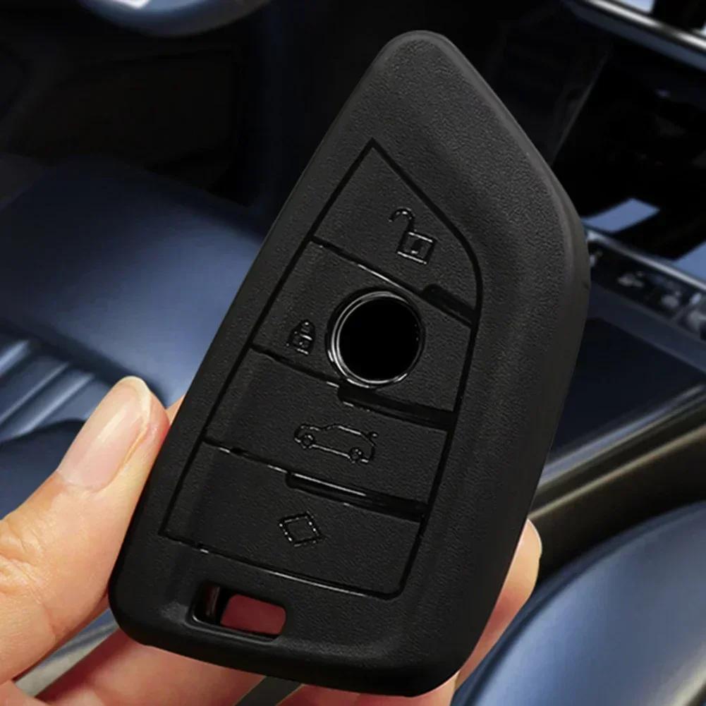 

Key Case Key Fob Cover Accessories High Quality Spare Parts for 4 Buttons for G20 G30 G01 G05 Practical
