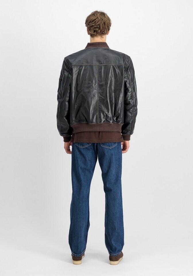 Зимняя куртка Alpha Industries Ma-1 Leather Lf Jacket (138121) black