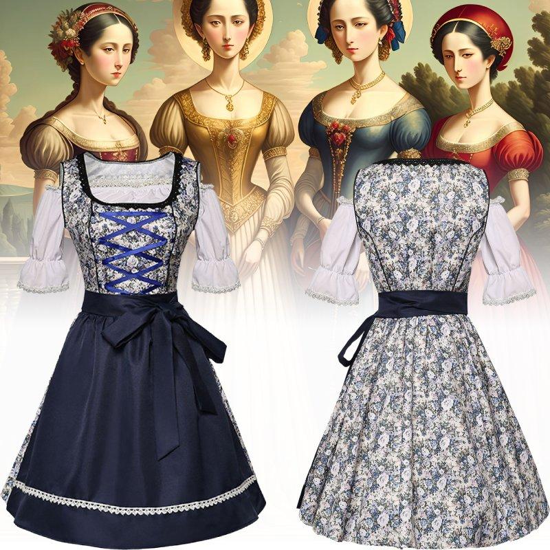 Female Bavarian National Uniform Cosplay Decoration Costume Skirt Performance