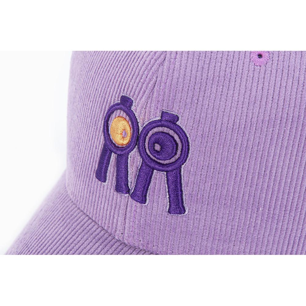 ROLLINGROLLEYE Ball Cap Purple Corduroy